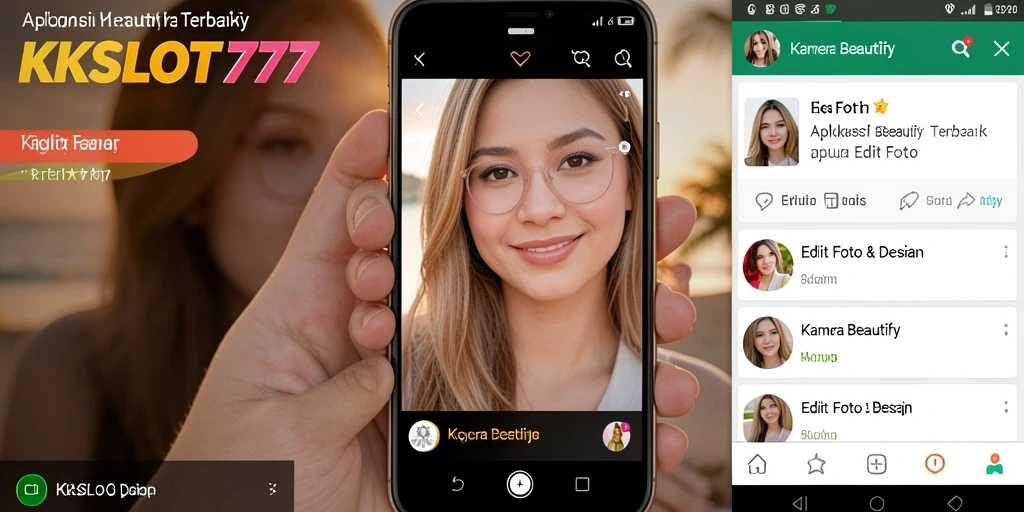 Tampilan antarmuka KKSLOT777 yang ramah pengguna untuk edit foto.